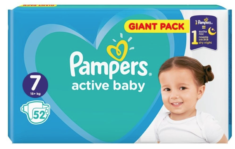 Pampers Active Baby pelene