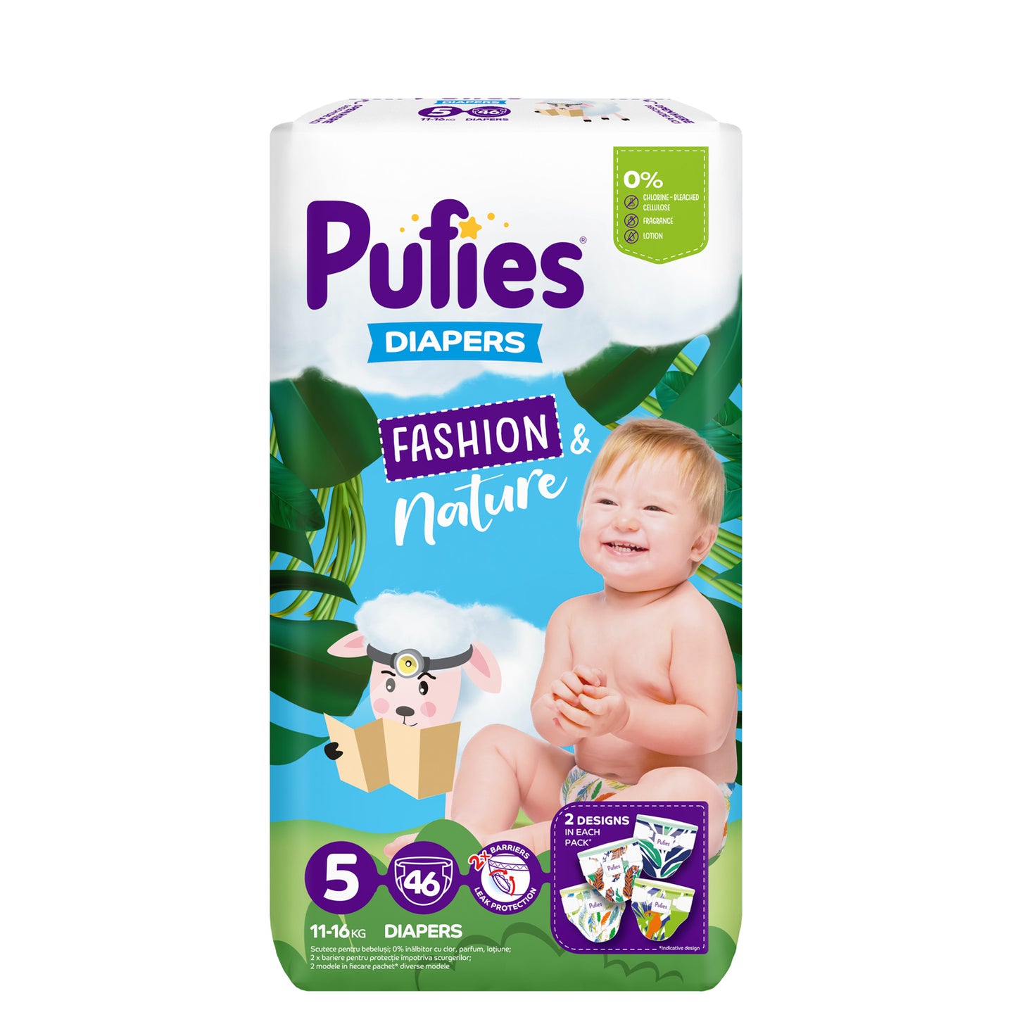 Pufies Fashion and Nature diapers