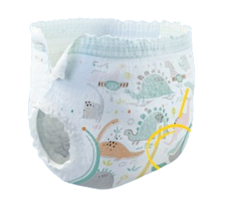 slika jedne pampers premium care gacice