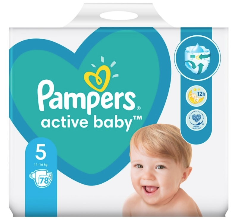 Pampers Active Baby pelene