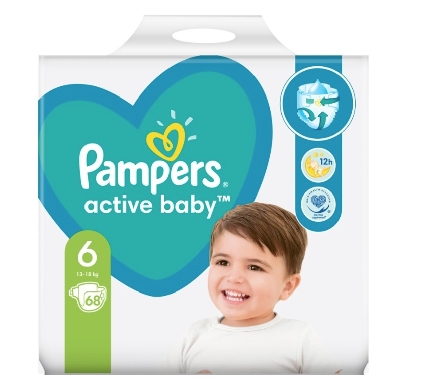 Pampers Active Baby pelene