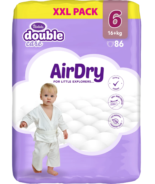 Violeta AirDry pelene 6 86kom