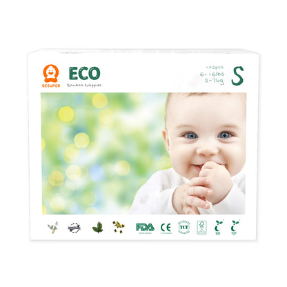 BeSuper Eco Bamboo pelene S veliko pakovanje