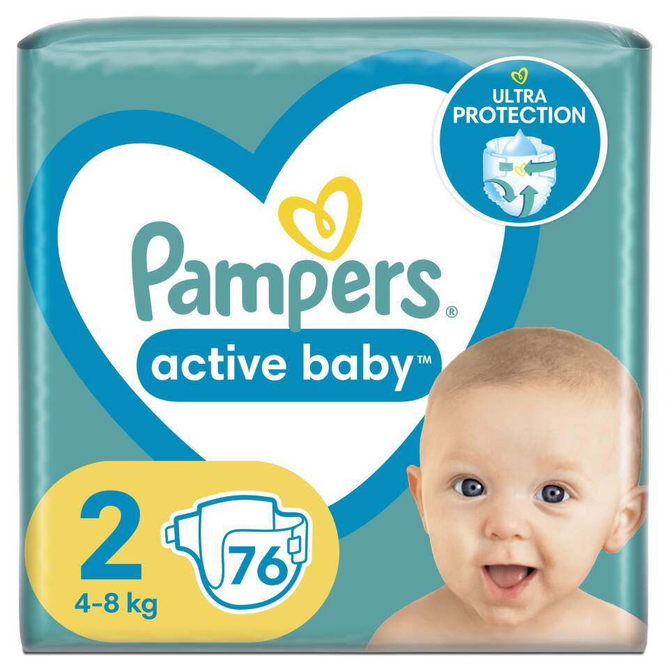Pampers Active Baby diapers