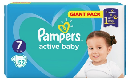 Pampers Active Baby diapers