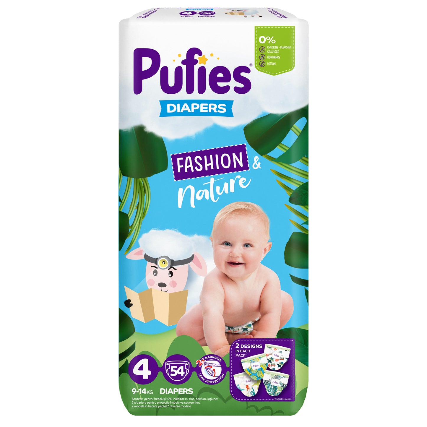 Pufies Fashion and Nature diapers