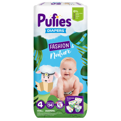 Pufies Fashion and Nature diapers