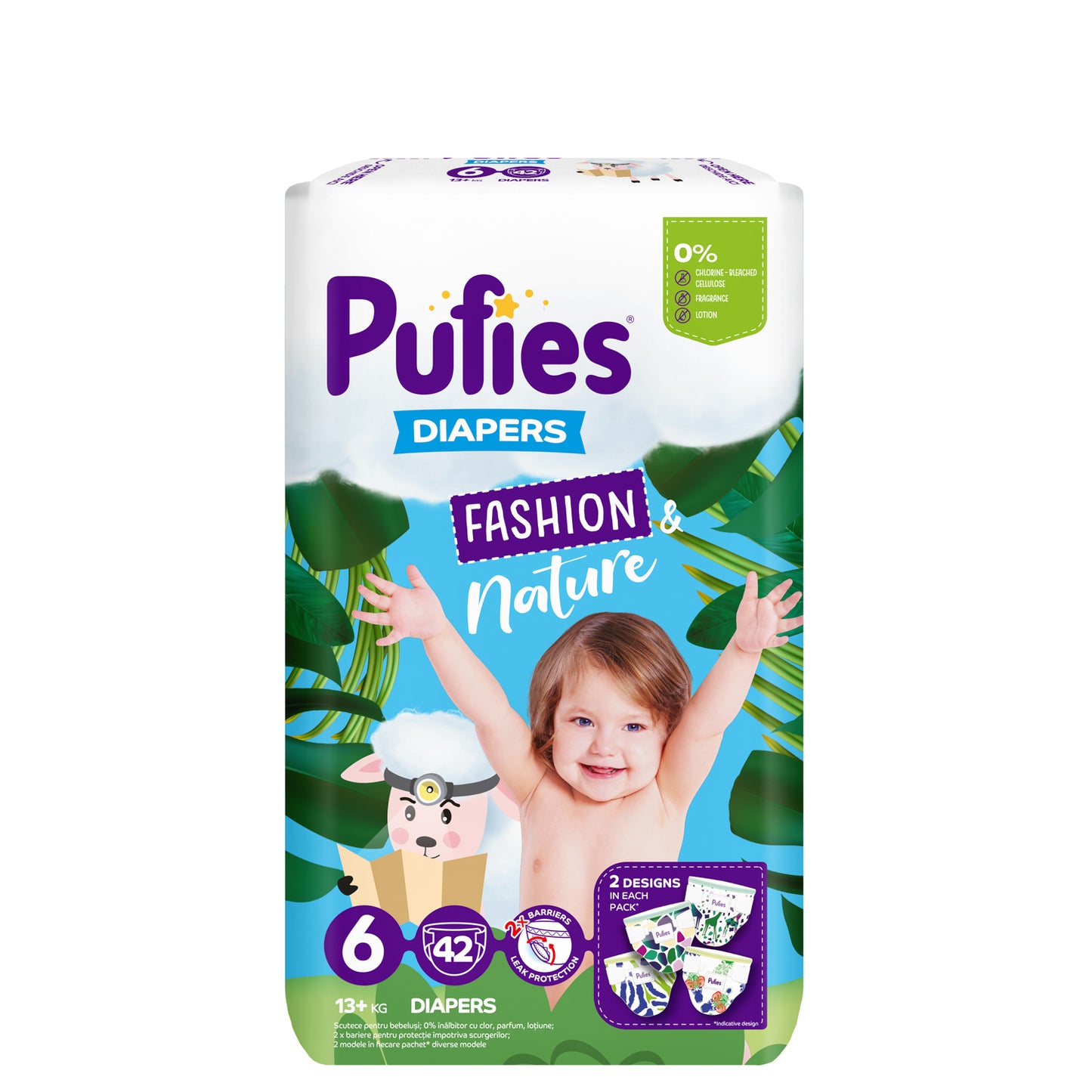 Pufies Fashion and Nature diapers