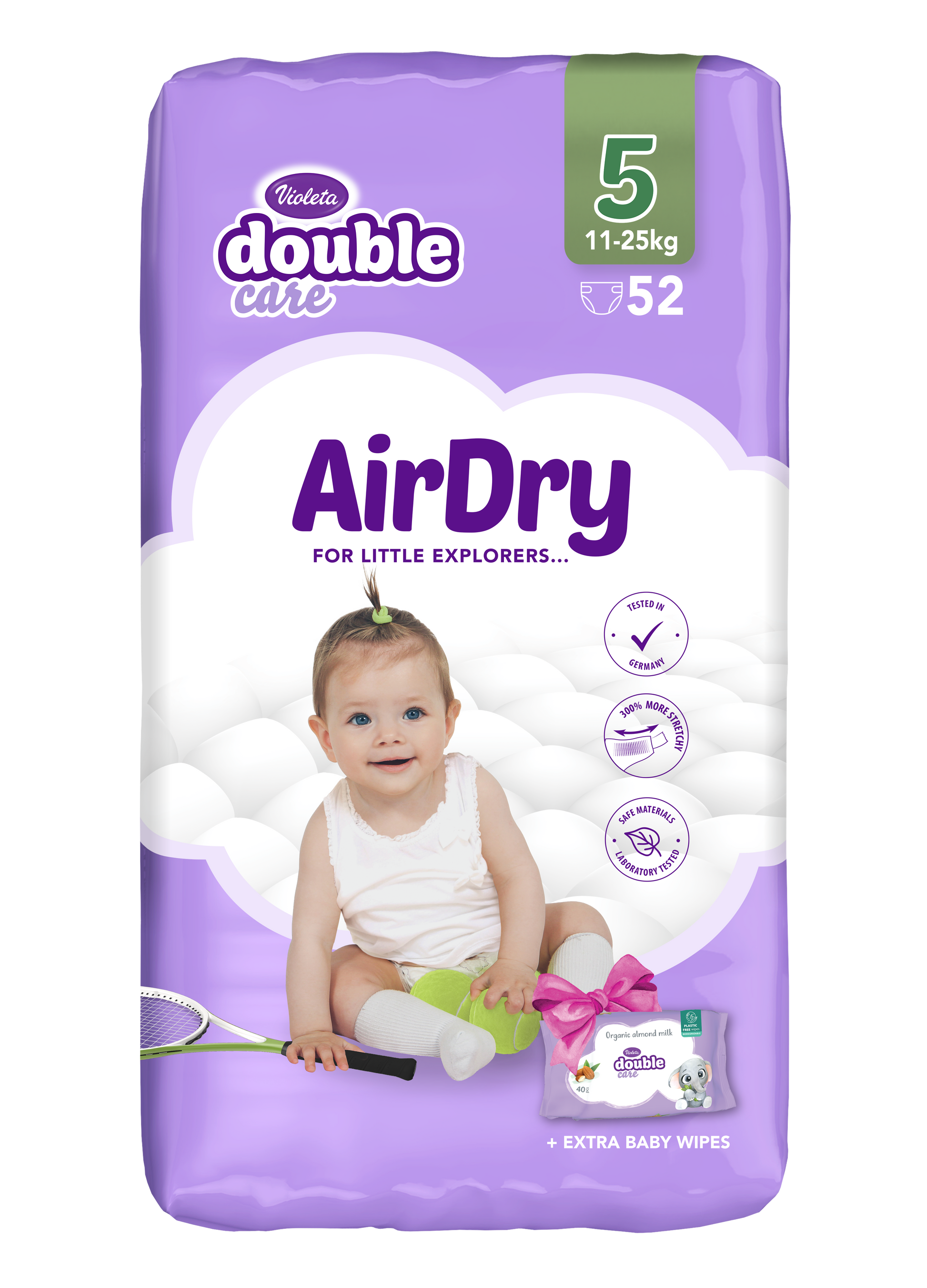 Violeta AirDry pelene 5 52kom