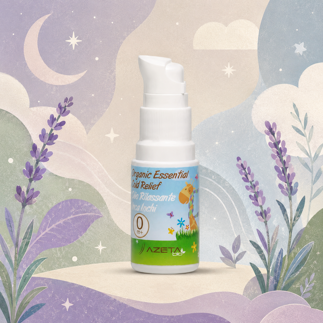 Azeta Bio Organic Cold Relief Baby Oil 20ml