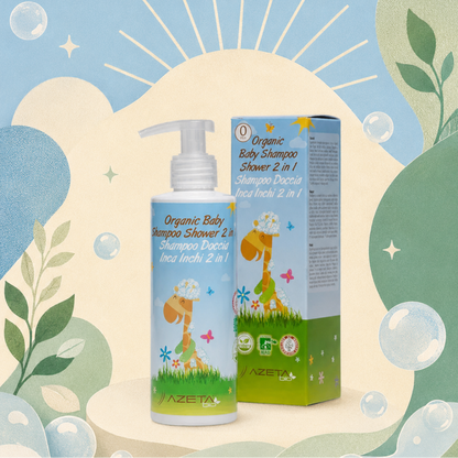 Azeta Bio Oily Organic Shampoo & Bath (2 in 1)