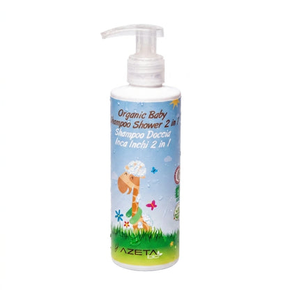 Azeta Bio Oily Organic Shampoo & Bath (2 in 1)