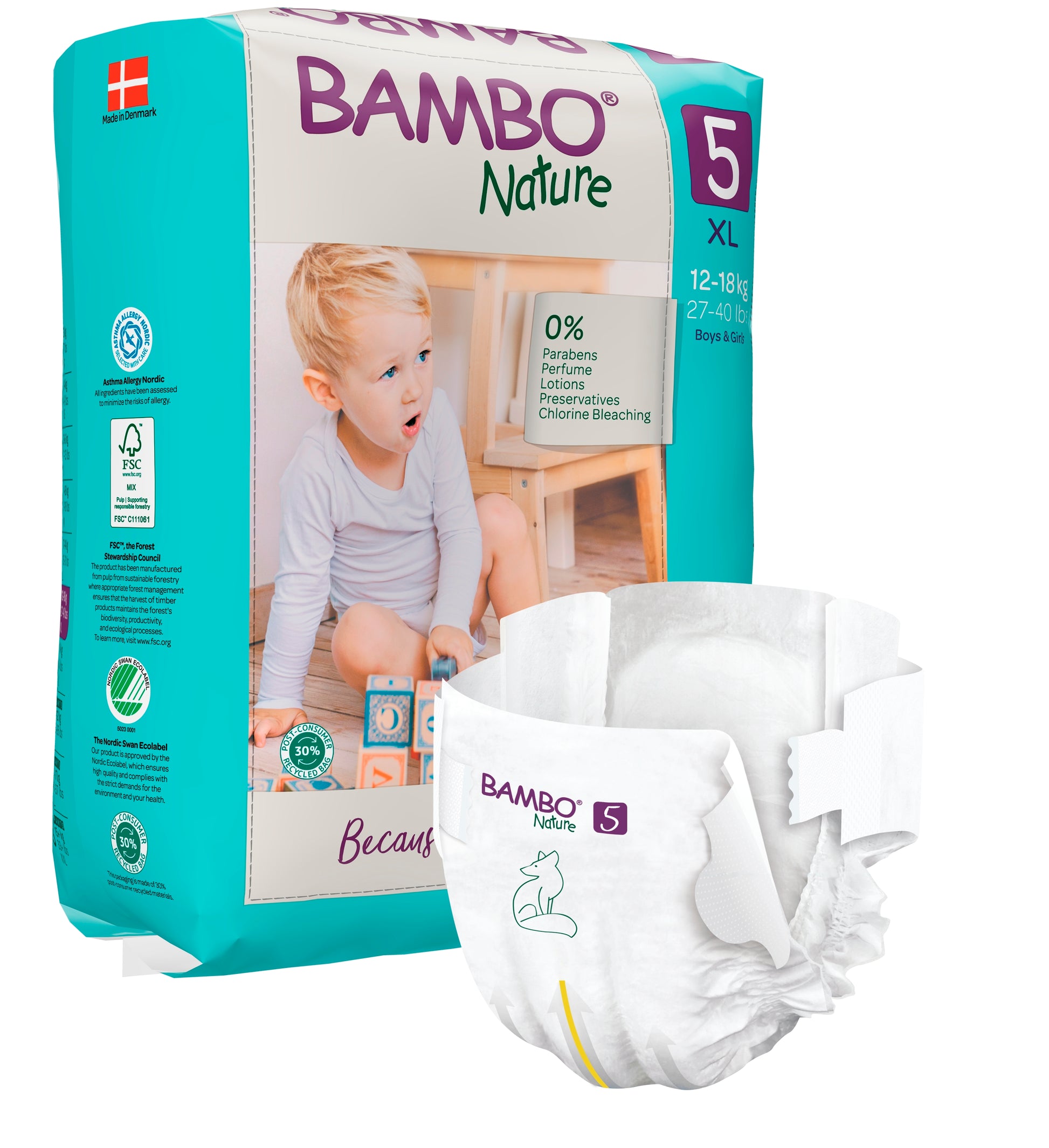 bambo-nature nature pelene malo pakovanje velicina 5