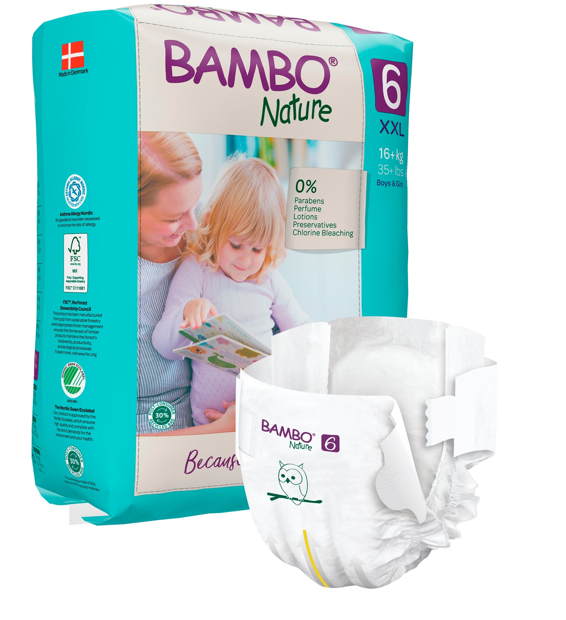 bambo nature pelene malo pakovanje velicina 6