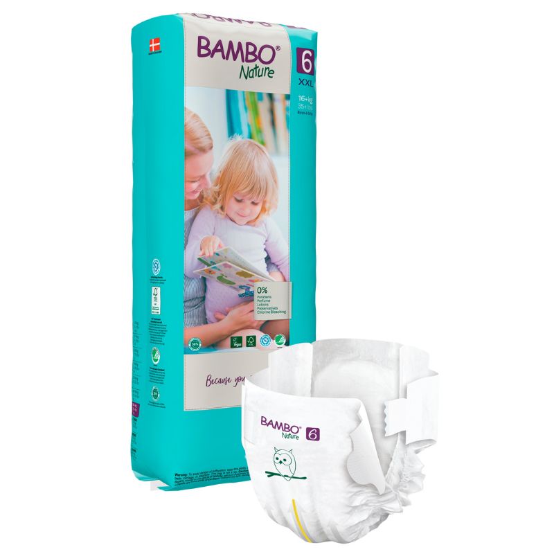 bambo nature pelene veliko pakovanje velicina 6