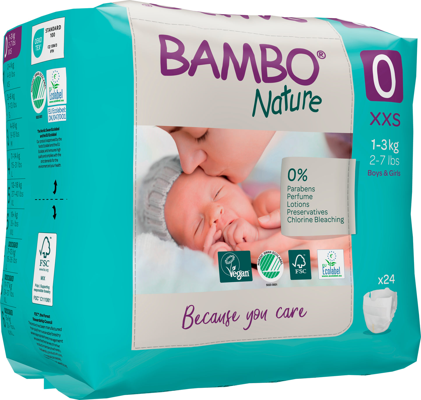 Bambo Nature diapers