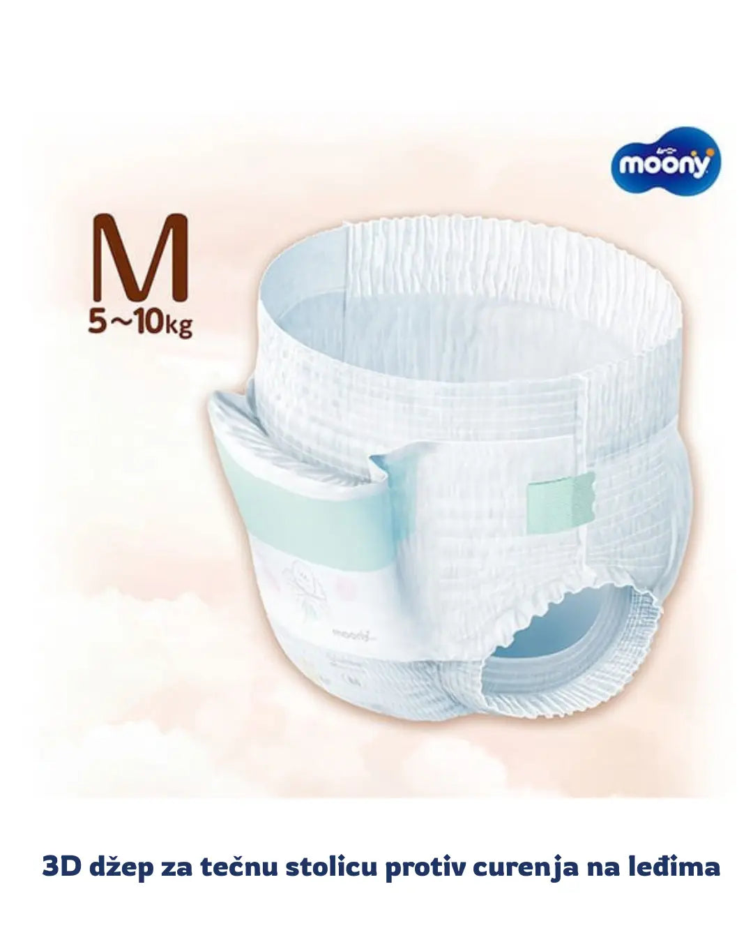 moony gacice 3d dzep protiv curenja