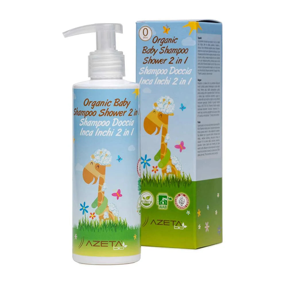 Azeta Bio Oily Organic Shampoo & Bath (2 in 1)