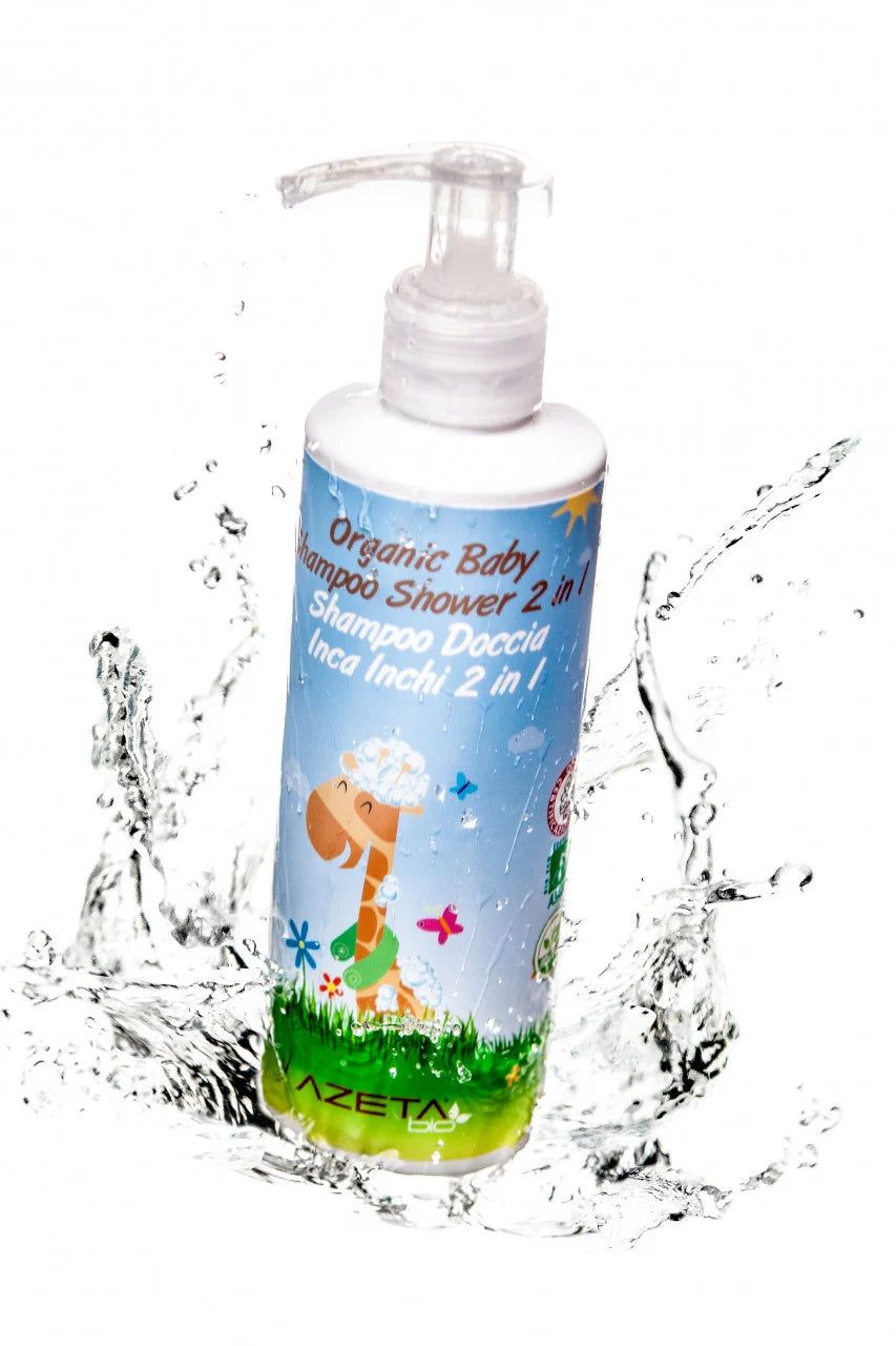 Azeta Bio Oily Organic Shampoo & Bath (2 in 1)