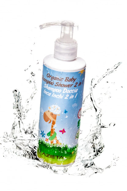 Azeta Bio Oily Organic Shampoo & Bath (2 in 1)