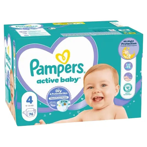 Pampers Active Baby diapers