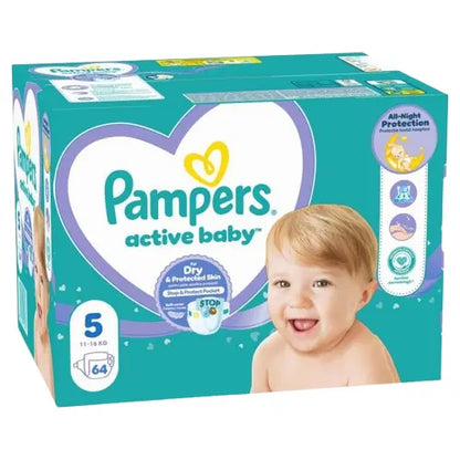 Pampers Active Baby diapers