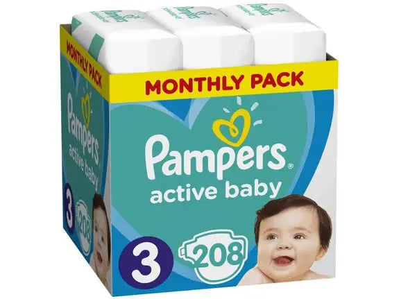 Pampers Active Baby pelene