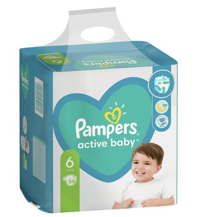 pampers active baby 6 gp pakovanje