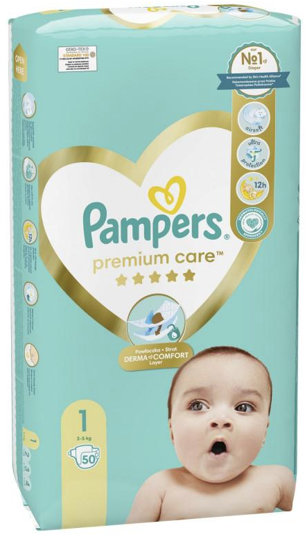 pampers premium care 1 newborn vp pakovanje