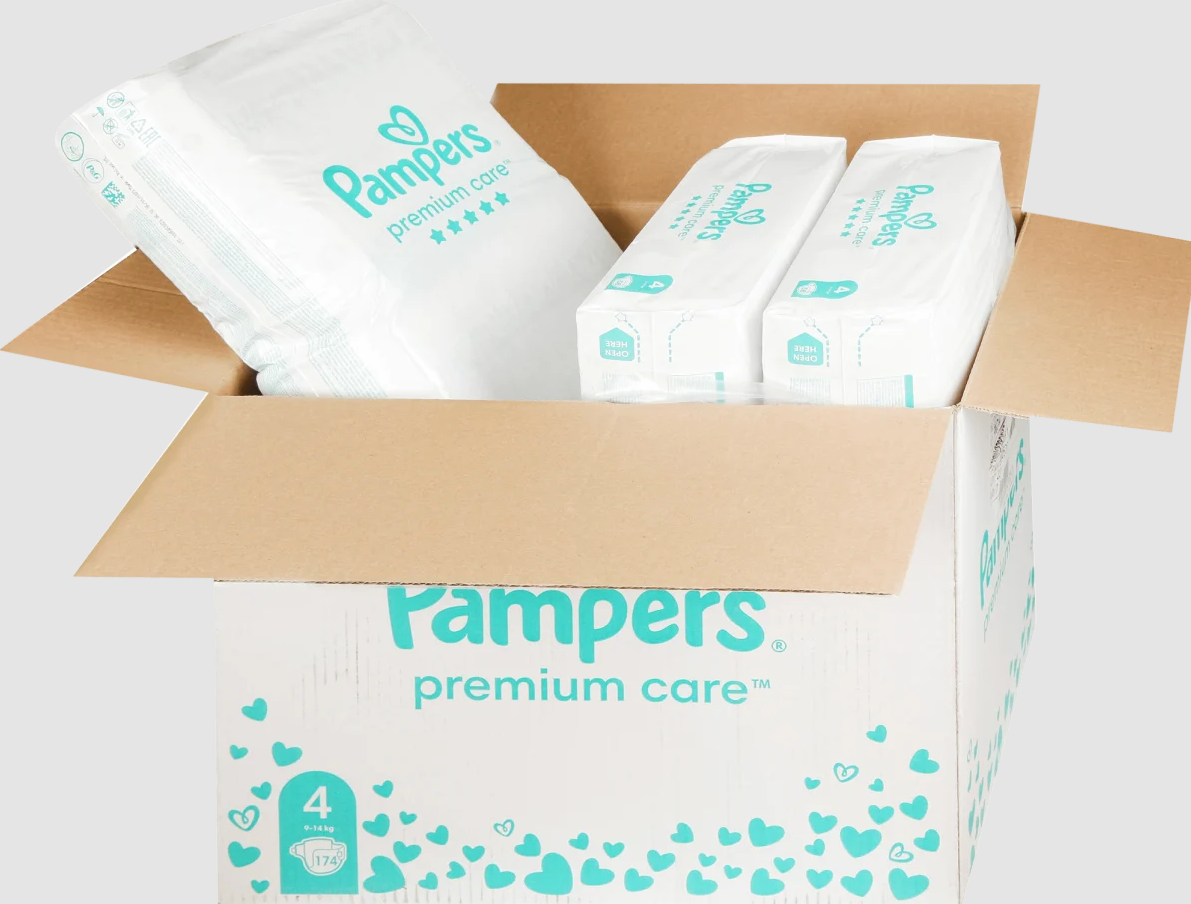 pampers premium care 4 msb mesecno pakovanje