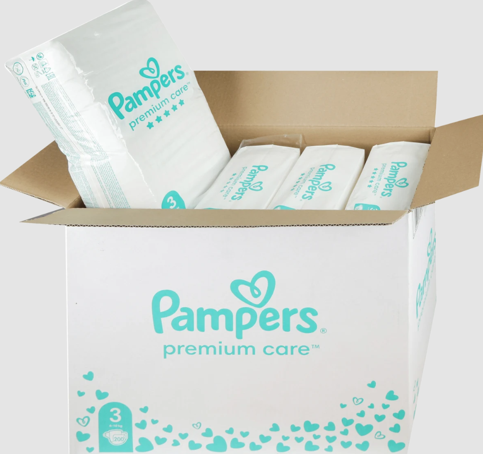 pampers premium care msb 3 mesecno