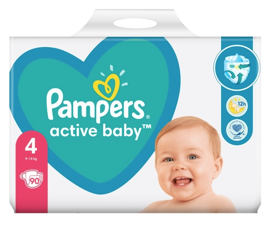 Pampers Active Baby diapers