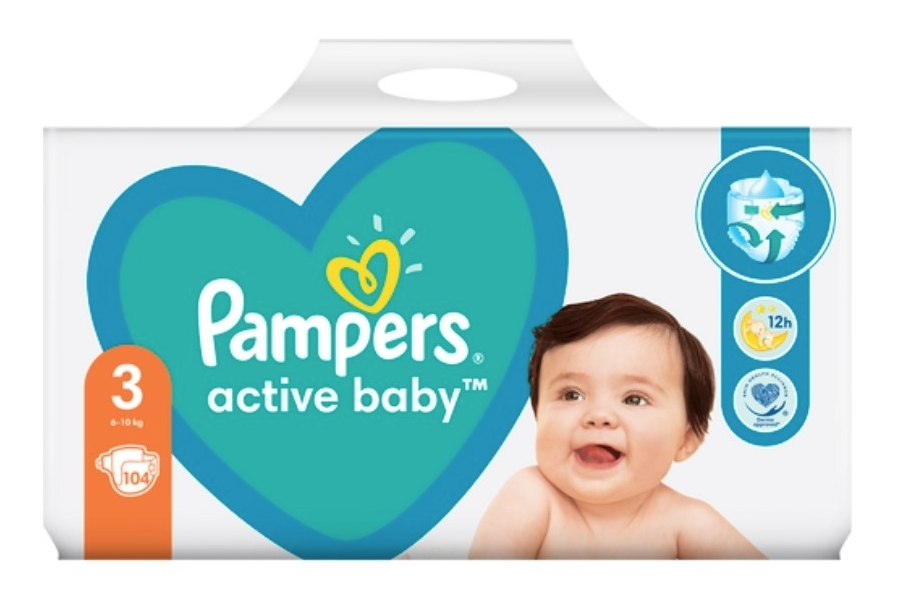 Pampers Active Baby diapers
